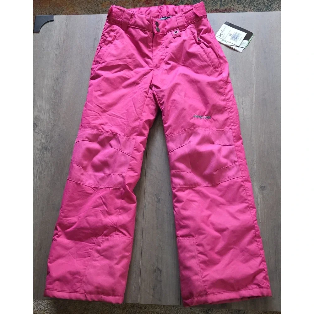 Arctix Ski Pants Girls YOUTH M Fuchsia Pink Insulated Snow Pants